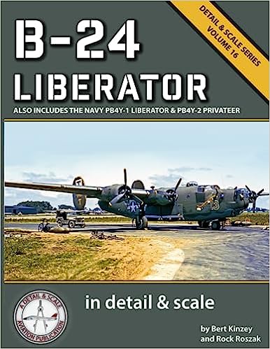 B-24 Liberator in Detail & Scale, Also includes the Navy PB4Y-1 Liberator and PB4Y-2 Privateer! 9798398626537