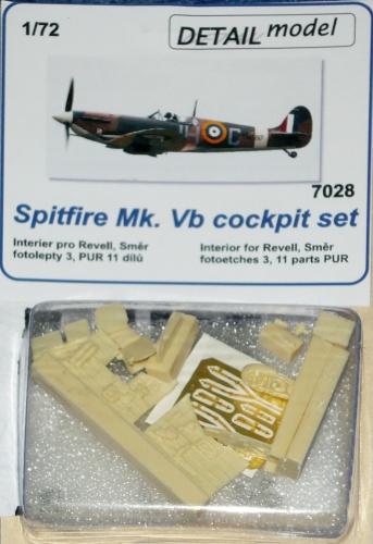 Spitfire Mk.Vb cockpit set (Revell, Smer)  72028