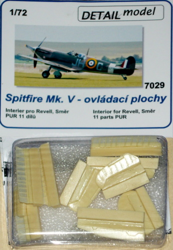 Spitfire Mk.Vb control surfaces (Revell, Smer)  72029