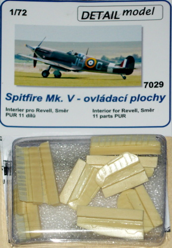 Spitfire Mk.Vb control surfaces (Revell, Smer) 72029