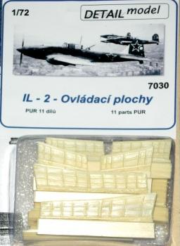 Ilyushin Il2 control surfaces 72030