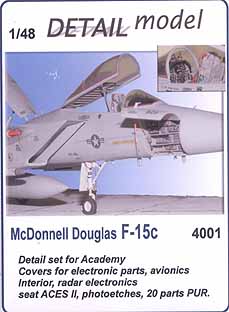 McDonnell Douglas F15C Eagle Detailset (Academy)  dM4001