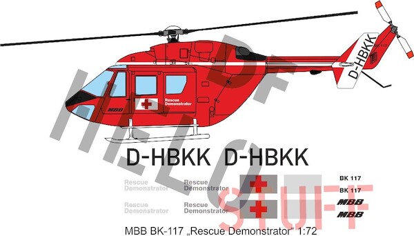 BK117 "MBB Rescue Demonstrator"  DF10932