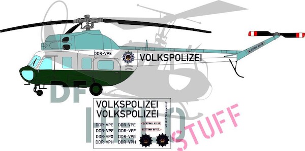 Mil Mi-2 "Volkspolizei"  DF20448