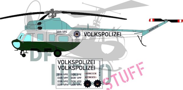 Mil Mi-2 "Volkspolizei" DF20472