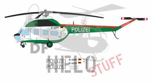 Mil Mi-2 "Polizei Berlin"  DF20548