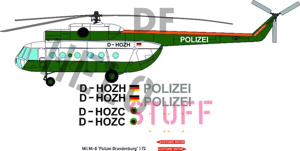 Mil Mi-8 "Polizei Brandenburg" DF21372