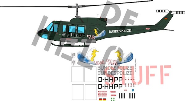 Bell 212 "Flyout Bundespolizei" DF21648