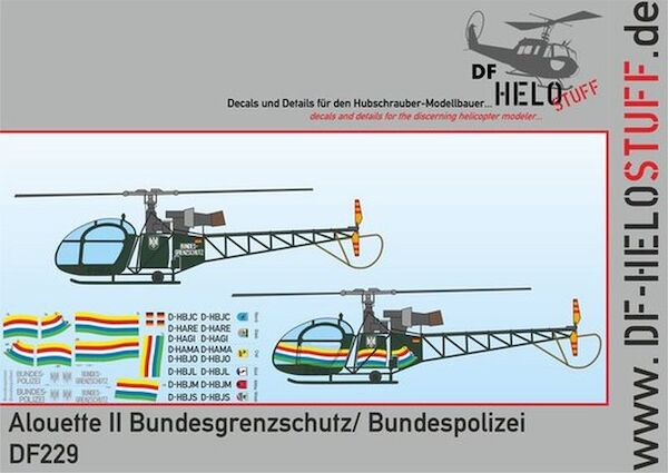 Alouette II "Bundesgrenzschutz/Bundespolizei" DF22972