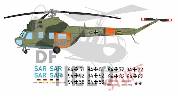 Mil Mi-2 "SAR Bundeswehr"  DF30248