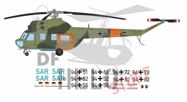Mil Mi-2 "SAR Bundeswehr" DF30248