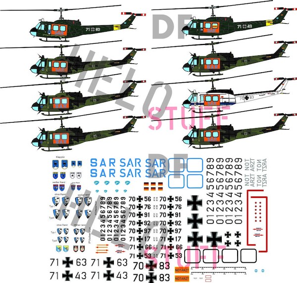 Bell UH-1D "SAR Special"  DF30632