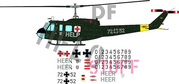 Bell UH-1D "Heeresfliegerregiment 30" DF30972