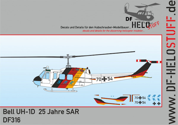 Bell UH-1D "HTG64 Special -25 Jahre SAR"  DF31648