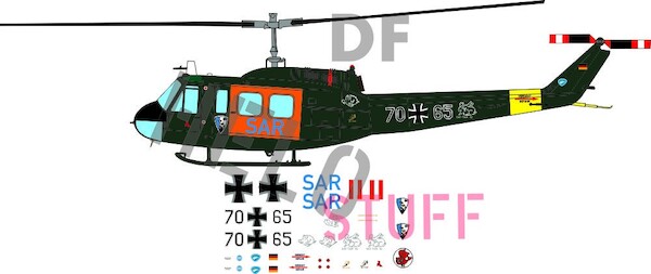Bell UH-1D "HTG64 Special - Tactical Air Meet '82"  DF31748