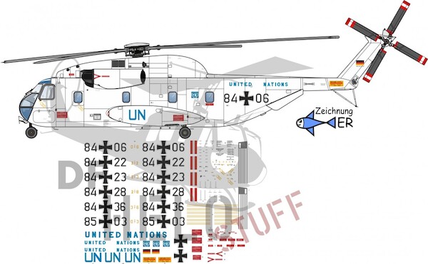 Sikorsky CH53G UNSCOM Mission Irak  DF31814