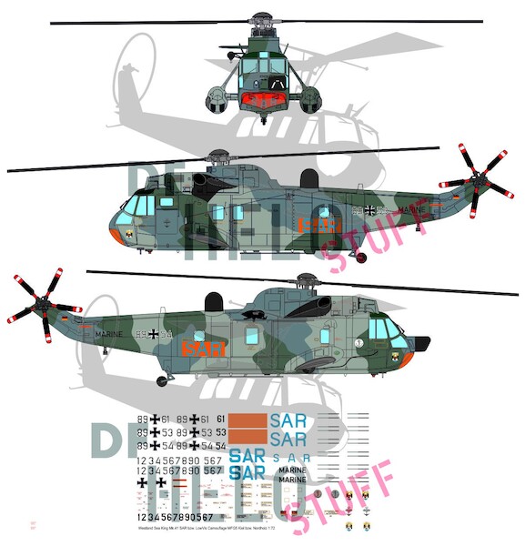 Westland Sea King Mk.41 Bundeswehr SAR Camo  DF31948