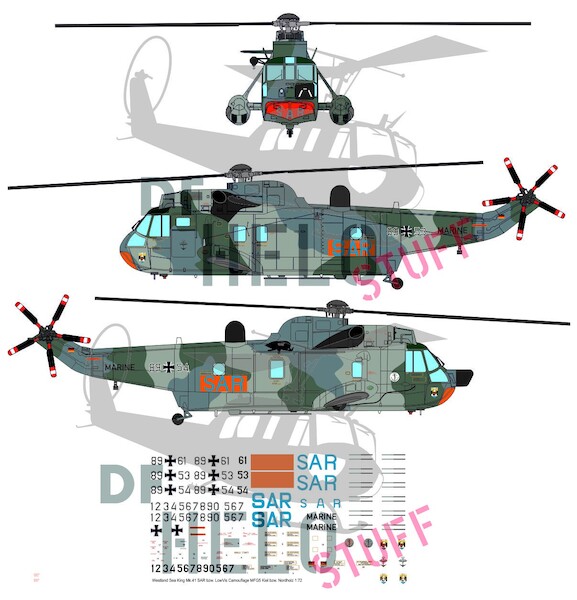 Westland Sea King Mk.41 Bundeswehr SAR Camo DF31972