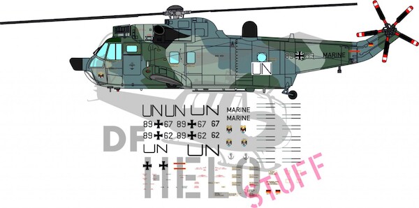 Westland Sea King Mk.41 Bundeswehr UN Camo DF32048