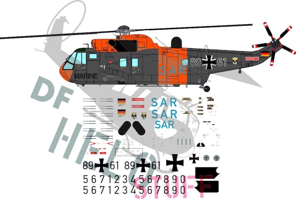 Westland Sea King Mk.41 Bundeswehr Norm74 DF32272