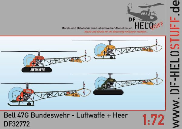 Bell 47G (Bunderswehr, Luftwaffe & Heer)  DF32772