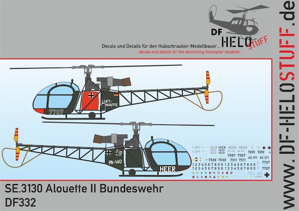 SE3130 Alouette II Bundeswehr DF33232
