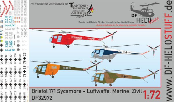 Bristol 171 Sycamore (Luftwaffe, Marine, Zivil)  DF50948