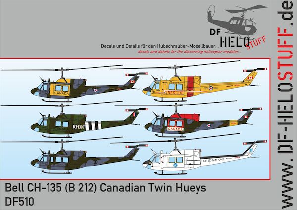 Bell 212/ CH-135 Canadian Twin Hueys DF51072