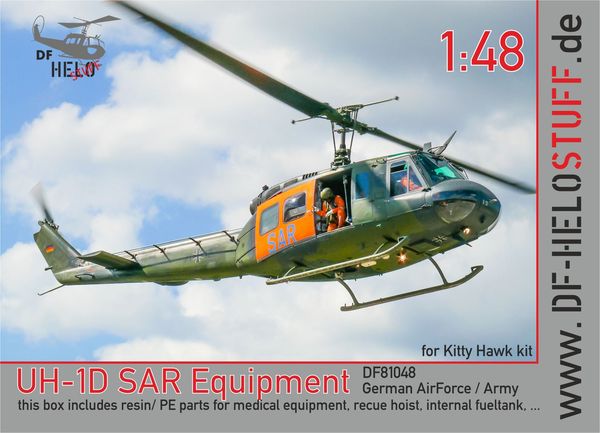 SAR Detailset for German UH1D Huey's (Kittyhawk) DF81048