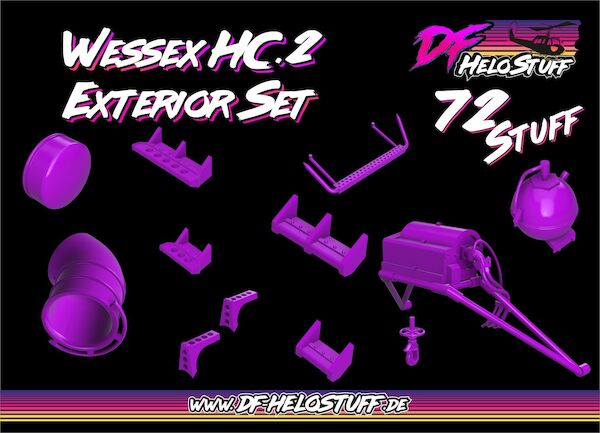 Wessex HC2 Exterior detail set (Airfix) DF84672