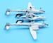 White Knight 2 with SpaceShipTwo Virgin Galactic "New Livery" VG4002