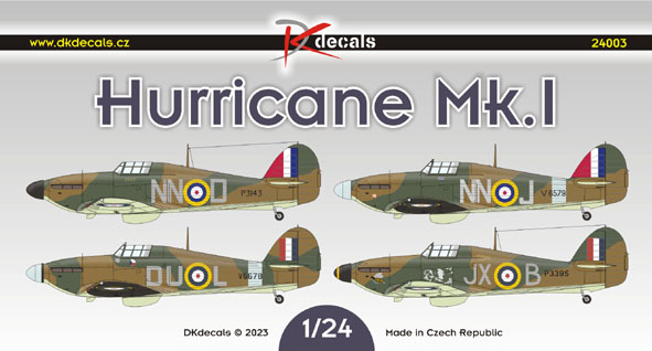 Hurricanes MKI (4 Schemes)  DK24003