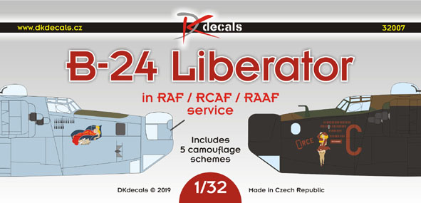 B24 Liberator in RAF / RCAF / RAAF Service  DK32007