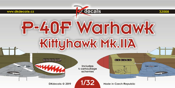 P40F Warhwk / Kittyhawk MkIIa DK32008