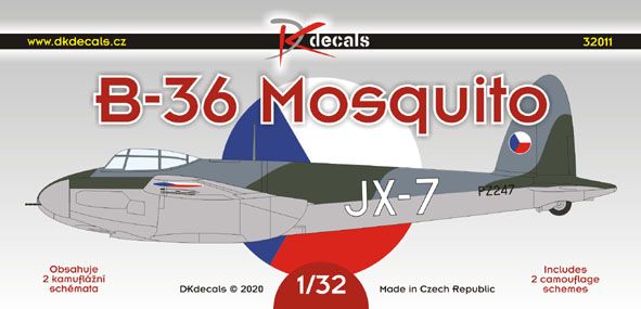 B36 Mosquito in CzAF DK32011