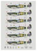 Spitfire Mk.VB No 313(Czechoslovak)  and Sgt Karel Pavlik's Cartoons Part 2  (6 camo schemes)  DK32015