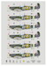 Spitfire Mk.VB No 313(Czechoslovak)  and Sgt Karel Pavlik's Cartoons Part 2  (6 camo schemes)  DK32015