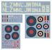 Spitfire Mk.IX 2nd Tactical Air force 1944 (7 camo schemes including one Belgian!) DK32016