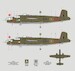 Mitchell Mk.III in RAF service (2 camo schemes including 320sq Dutch) DK32020