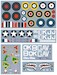 P-40E Warhawk/Kittyhawk Mk.I, Pt.2 (6 camo schemes) DK32023