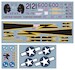 P-51D/K Mustang 23rd FG China 1944/45 (5 camo schemes)  DK32030