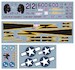 P-51D/K Mustang 23rd FG China 1944/45 (5 camo schemes)  DK32030