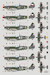 Spitfire LF Mk.IXe (S89) in Post War Czechoslovak Air Force 313sq, 3st division (7 camo schemes) DK32033