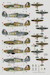 Hurricane Mk.IIA/B  Of Czechoslovak Pilopts in No1, No32, No310 and No312Sq RAF (9 Schemes)t.1 (6 camo schemes)  DK32035