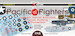 Pacific Fighters Pt.1: Warhawk, Hellcat, Airacobra, Corsair, Mustang, Thunderbolt (6 camo schemes) DK48017