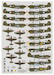 Curtiss P40e Warhawk over the Pacific and China (11 camo schemes)  DK48022