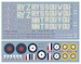 Spitfires MKI/II of Czechoslovak Squadrons in RAF (10 Schemes)  DK48032