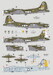 B17F/G Flying Fortress 15th AF, B17's over Europe from Italian Air bases (3 Schemes DK48037
