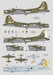 B17F/G Flying Fortress 15th AF, B17's over Europe from Italian Air bases (3 Schemes  DK48037