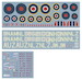 Spitfire Mk.IX/XVI   2nd Tactical Air force 1944 (13 camo schemes including one Belgian!)  DK48039